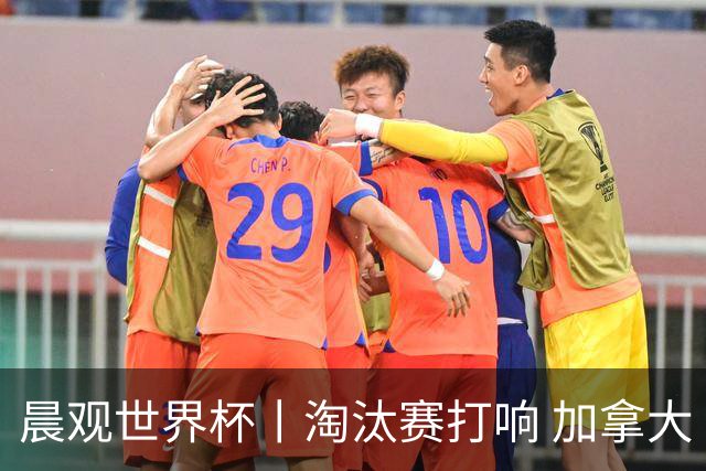 晨观世界杯丨淘汰赛打响 加拿大“绝杀”首进16强